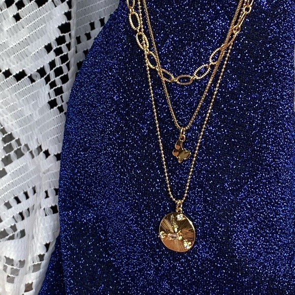 NWT MICAH 3 IN 1 NECKLACE SET VERSATILE LAYERED SPECIAL VALENTINE SPECIAL - Picture 6 of 11